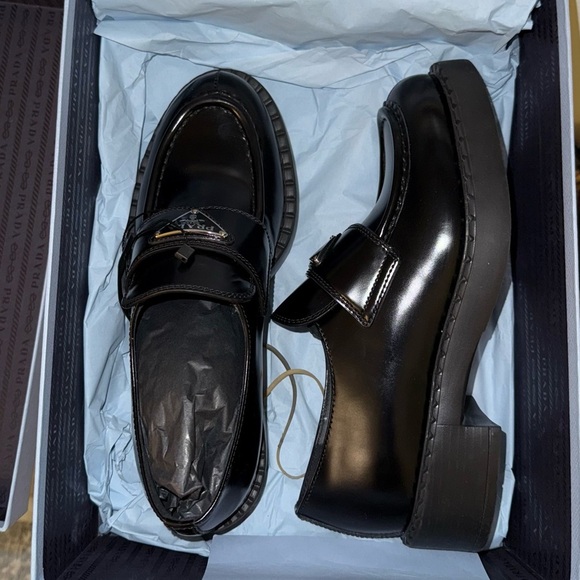 BRAND NEW Prada Leather Loafers - Picture 5 of 5